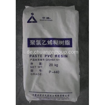 PVC-Harz in Pastenqualität P450 P440